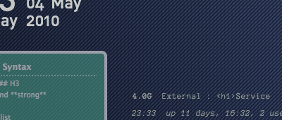 Snapshot of My Current Desktop