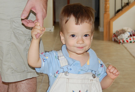 The tooter-head will walk soon